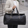 PONTE MEN'S DUFFLE BAG - CHARCOAL BLACK