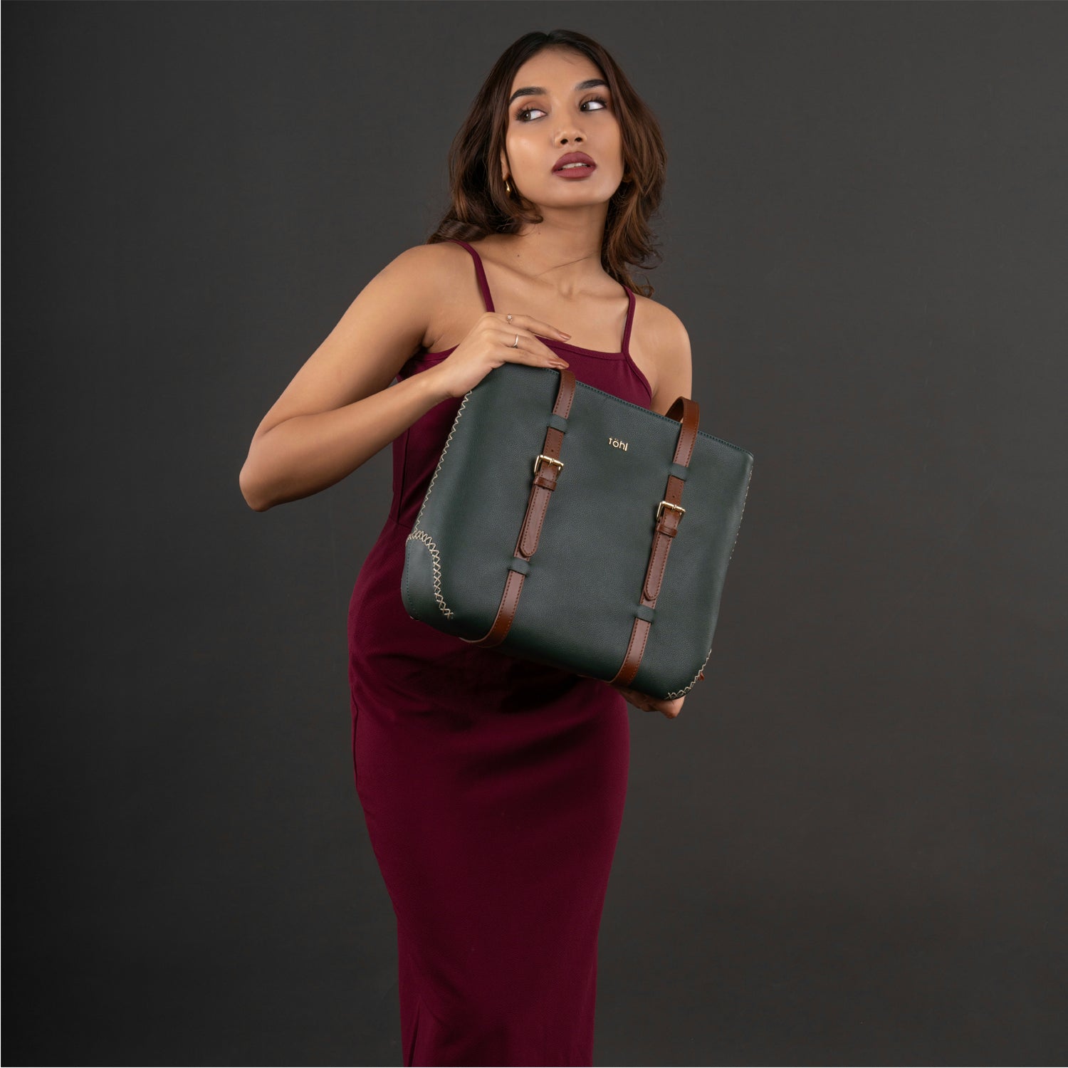 RADNOR WOMEN'S TOTE BAG - FOREST GREEN
