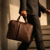 SIMONE MEN'S CONVERTIBLE LAPTOP BAG - MUD