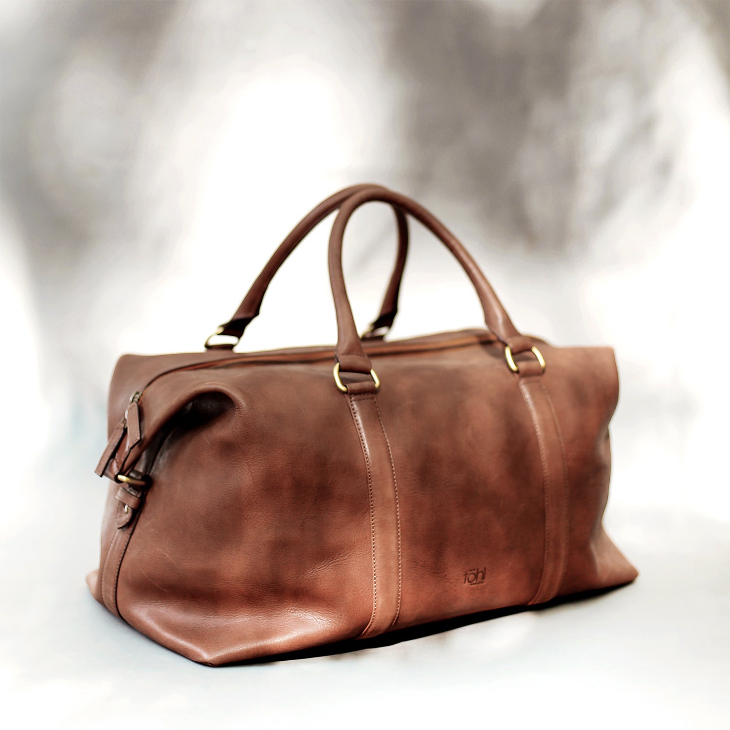 STRADA MEN'S DUFFLE BAG - VINTAGE TAN