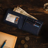 SWELL NAVY MEN'S WALLET - NAVY