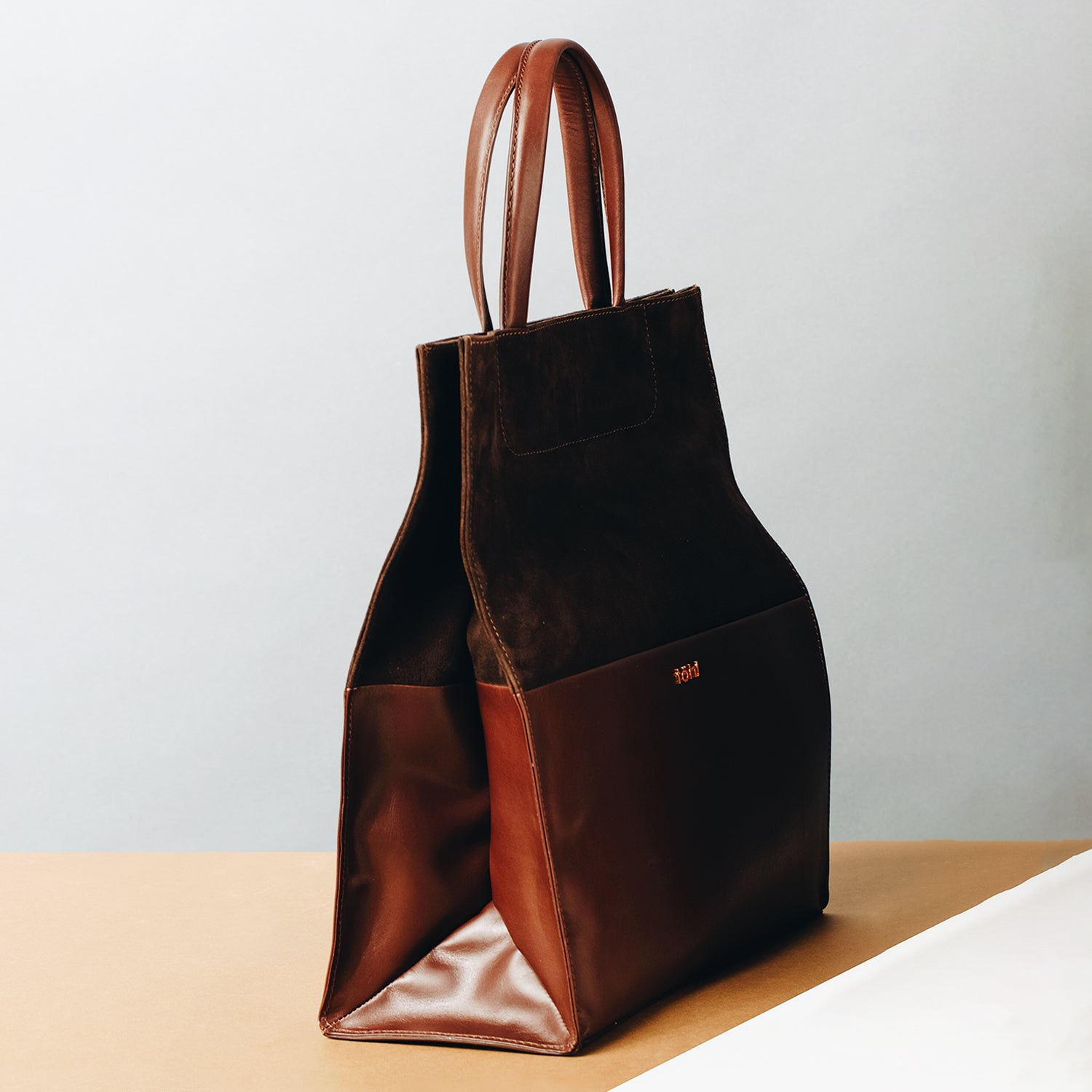 TERRY WOMEN'S TOTE BAG - CHOCO
