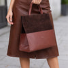 TERRY WOMEN'S TOTE BAG - CHOCO