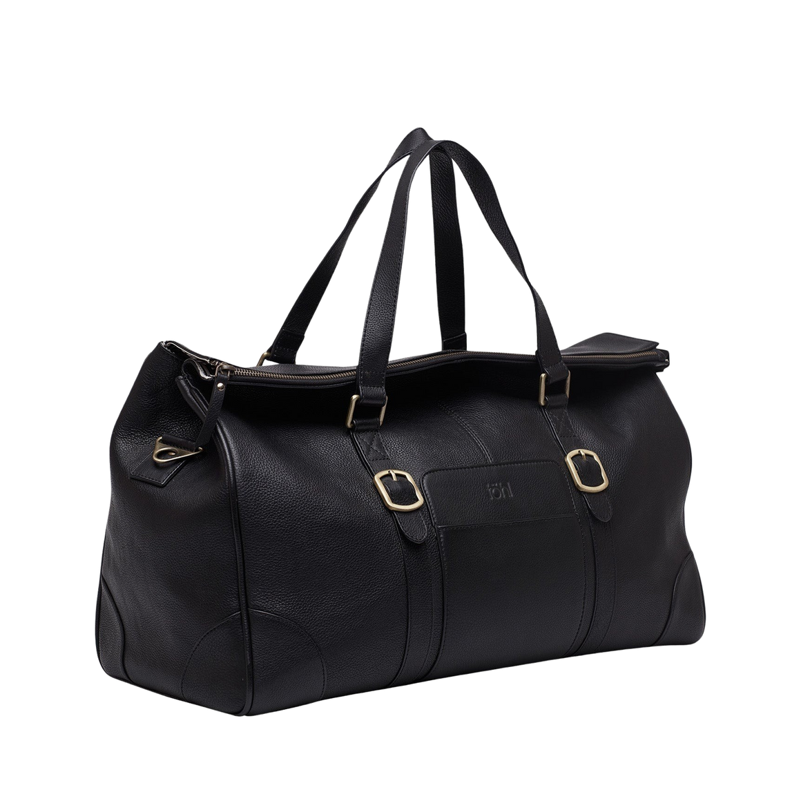 PONTE MEN'S DUFFLE BAG - CHARCOAL BLACK