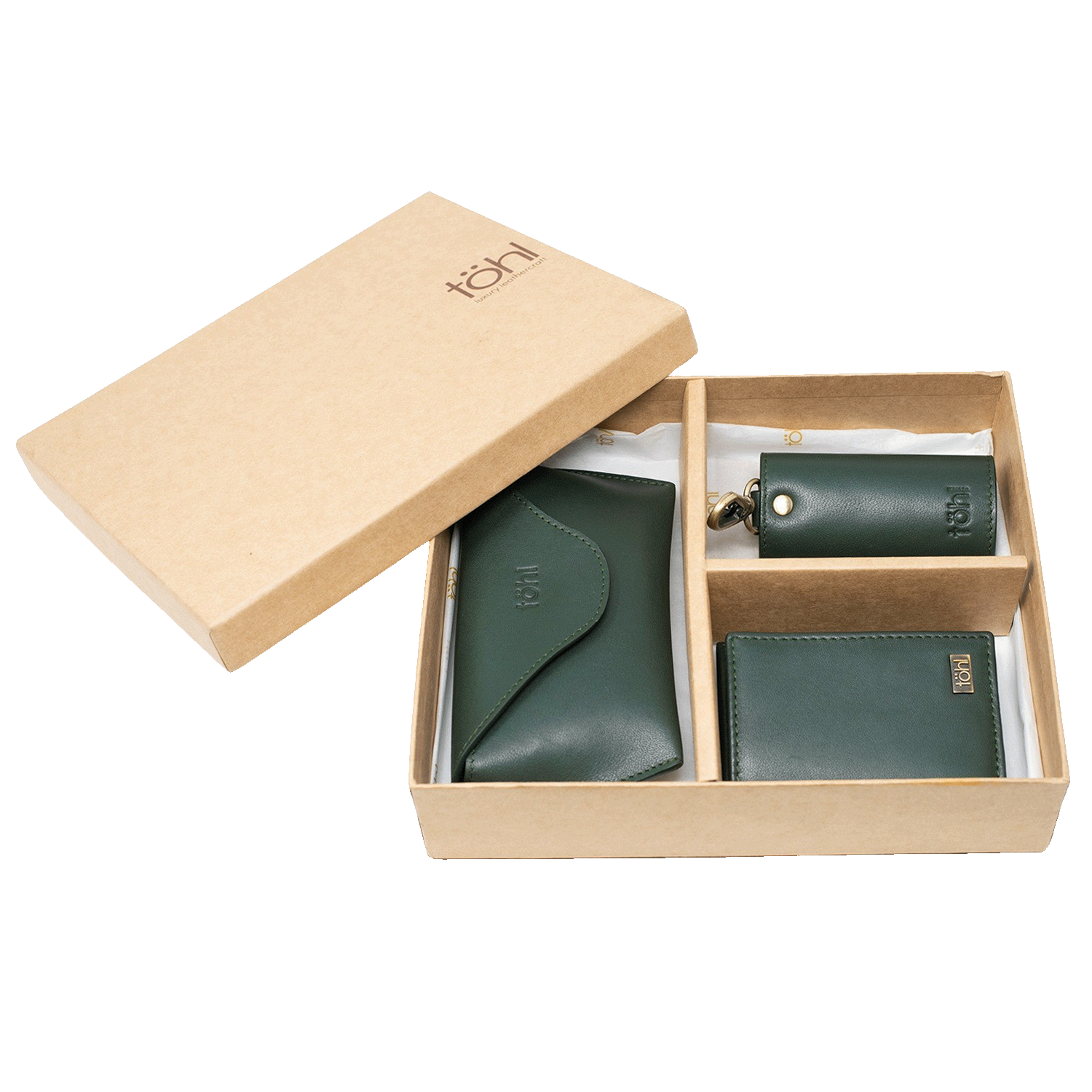 ANGRA MEN'S GIFT SET - FOREST GREEN