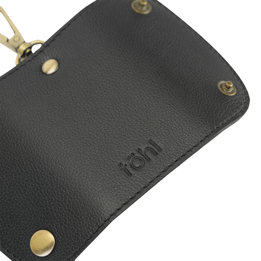 LUTON KEY HOLDER - CHARCOAL BLACK