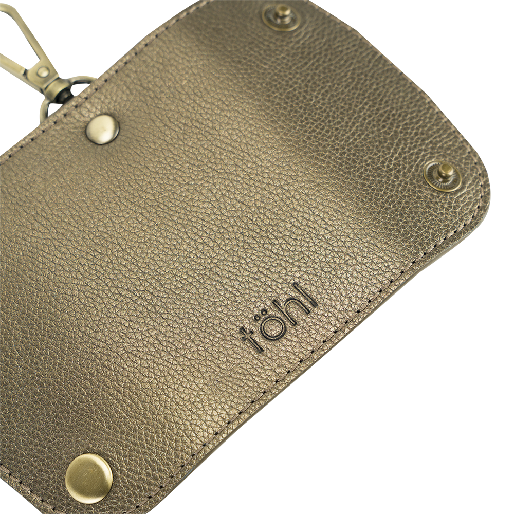 LUTON KEY HOLDER - METALLIC COPPER