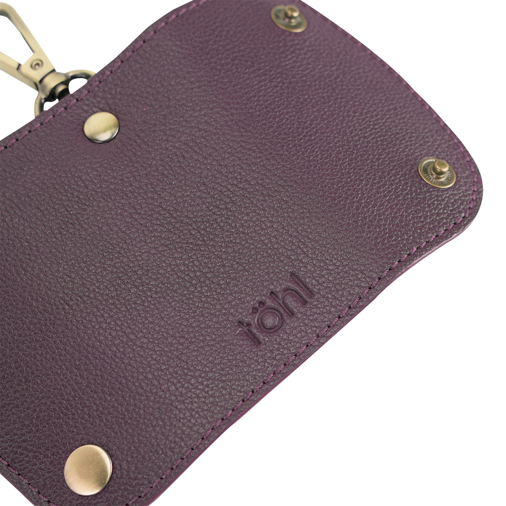LUTON KEY HOLDER - PLUM