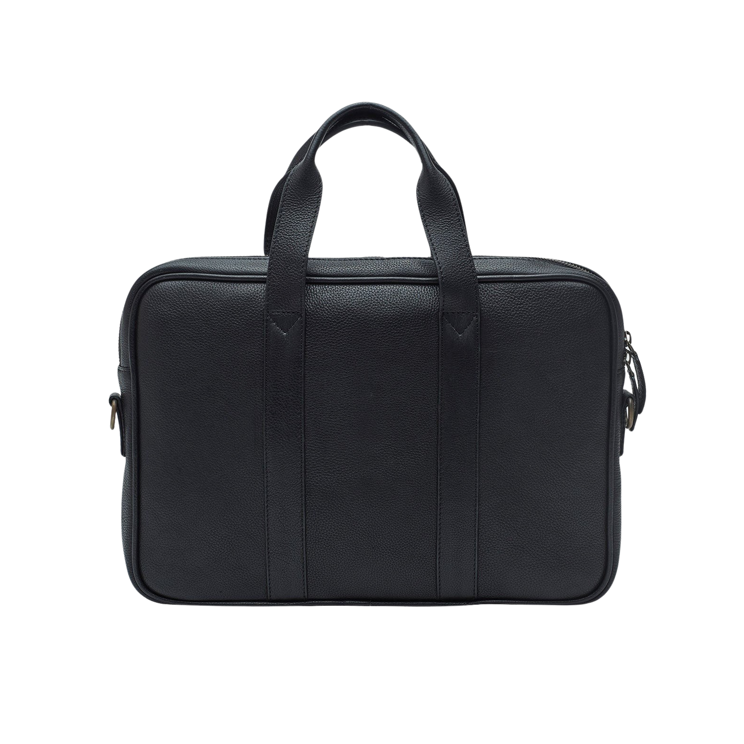 VETTORE MEN'S LAPTOP BAG - CHARCOAL BLACK