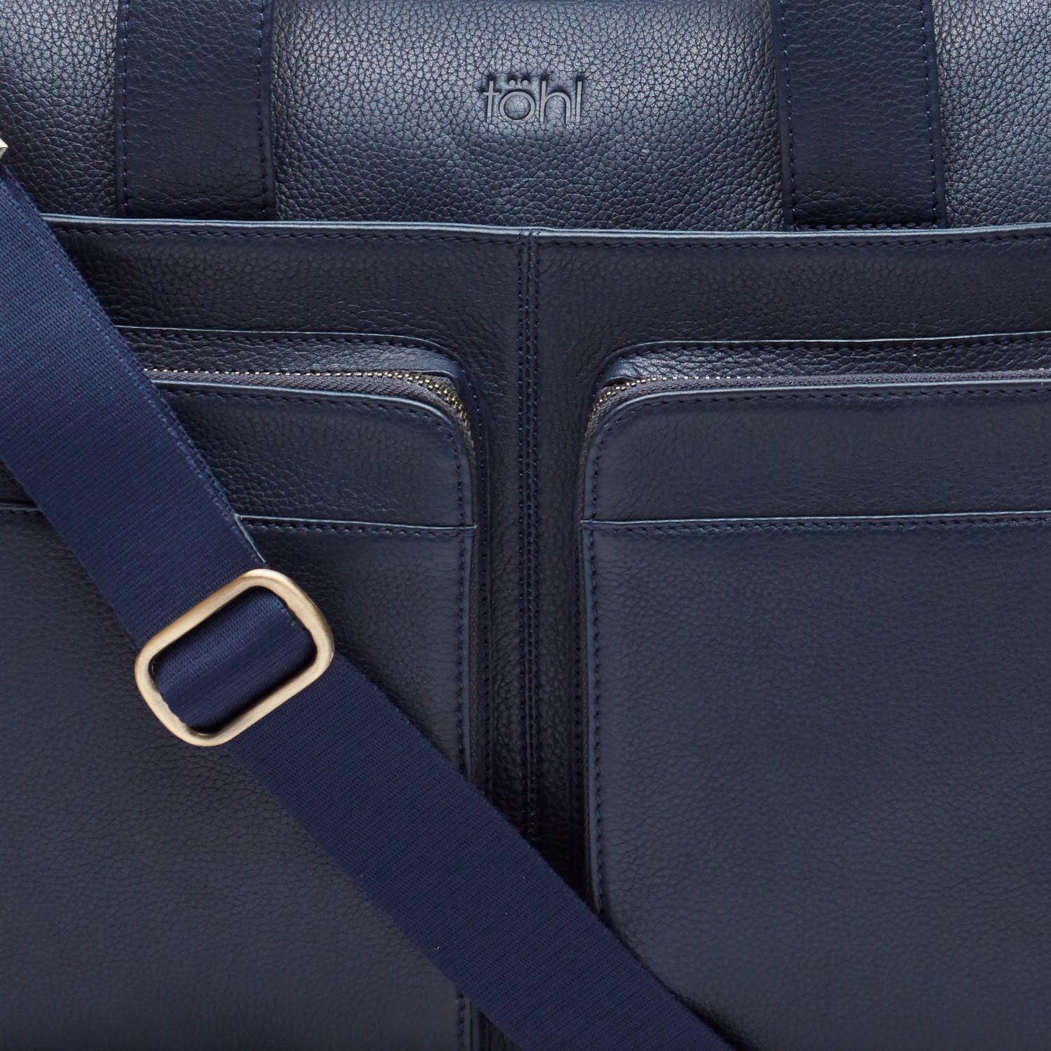 AILLO MEN'S LAPTOP BAG - NAVY