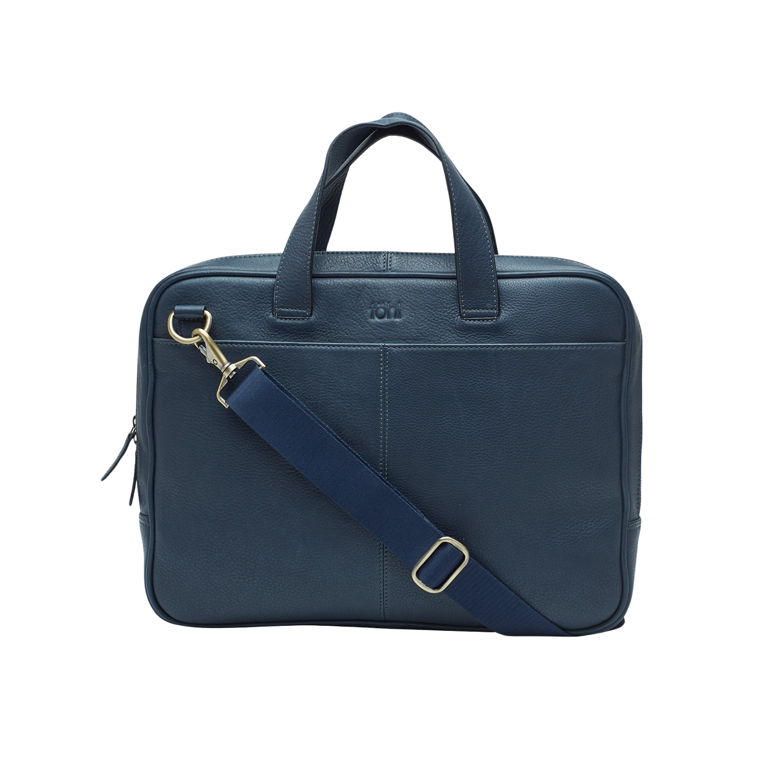 BONAZZI MEN'S LAPTOP BAG - NAVY