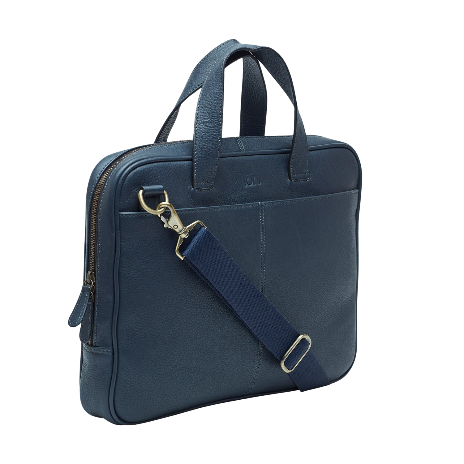 BONAZZI MEN'S LAPTOP BAG - NAVY