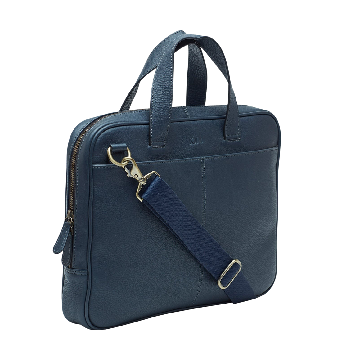 BONAZZI MEN'S LAPTOP BAG - NAVY