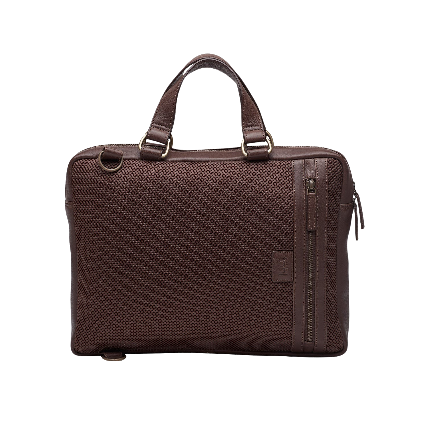 SIMONE MEN'S LAPTOP BAG - MUD