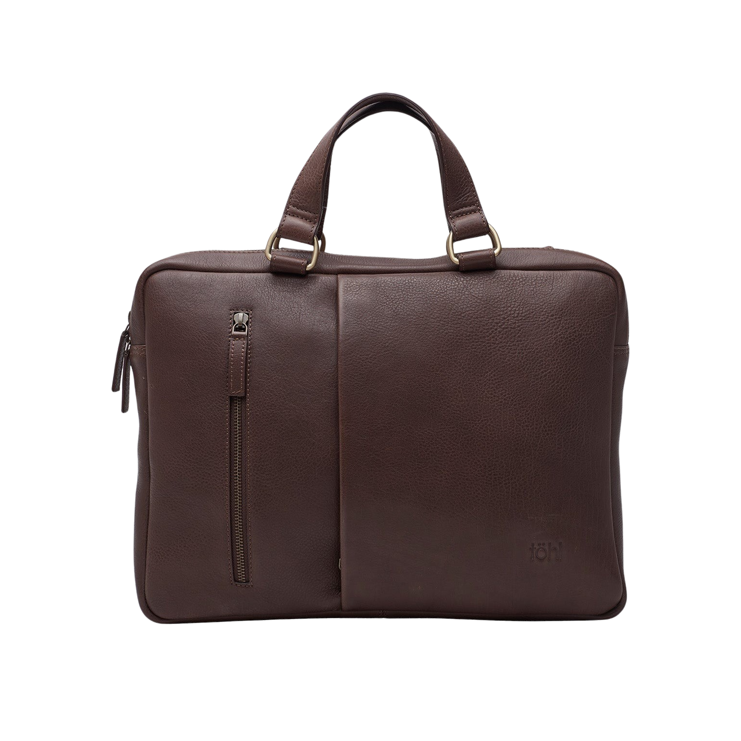 SIMONE MEN'S LAPTOP BAG - MUD