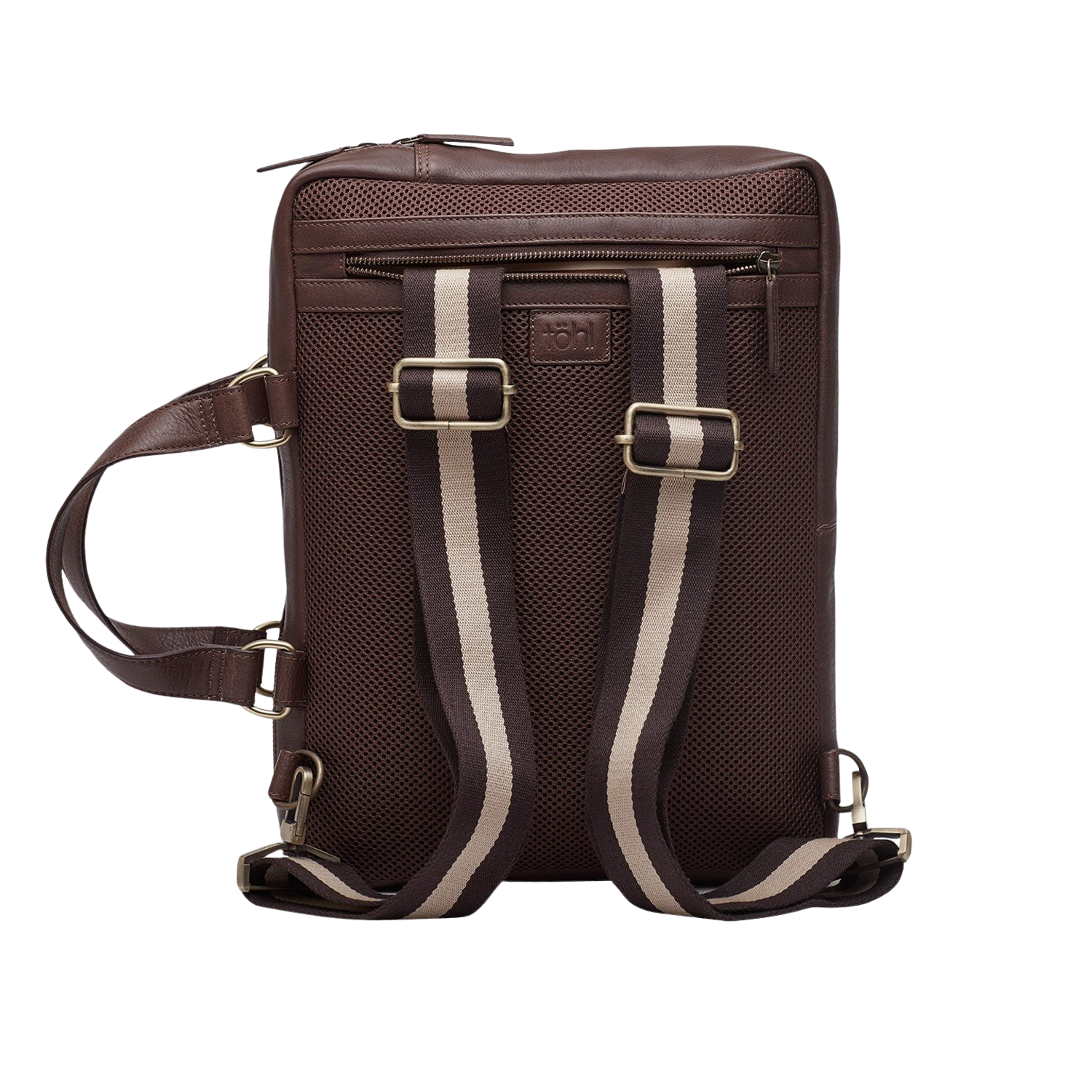 SIMONE MEN'S LAPTOP BAG - MUD