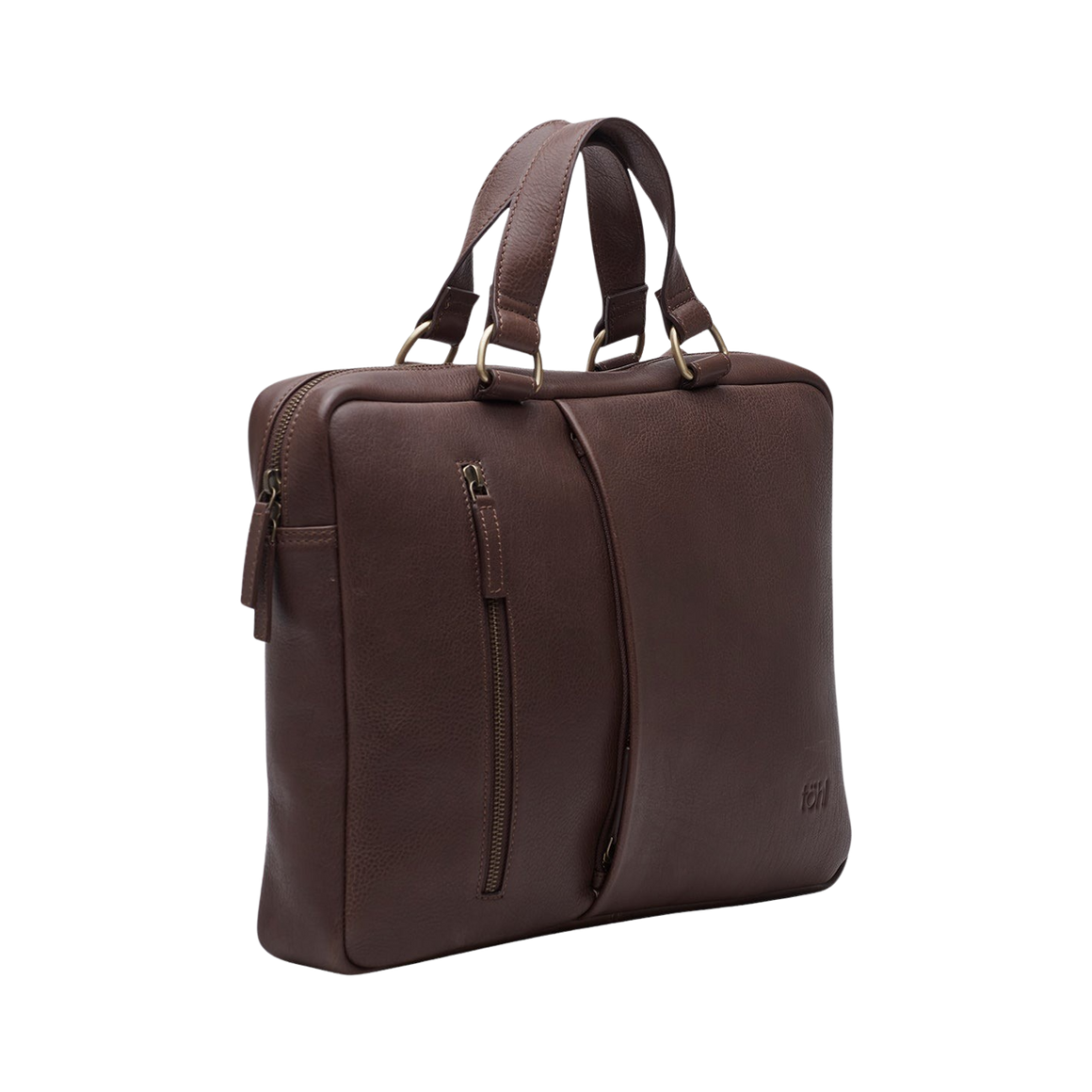 SIMONE MEN'S LAPTOP BAG - MUD