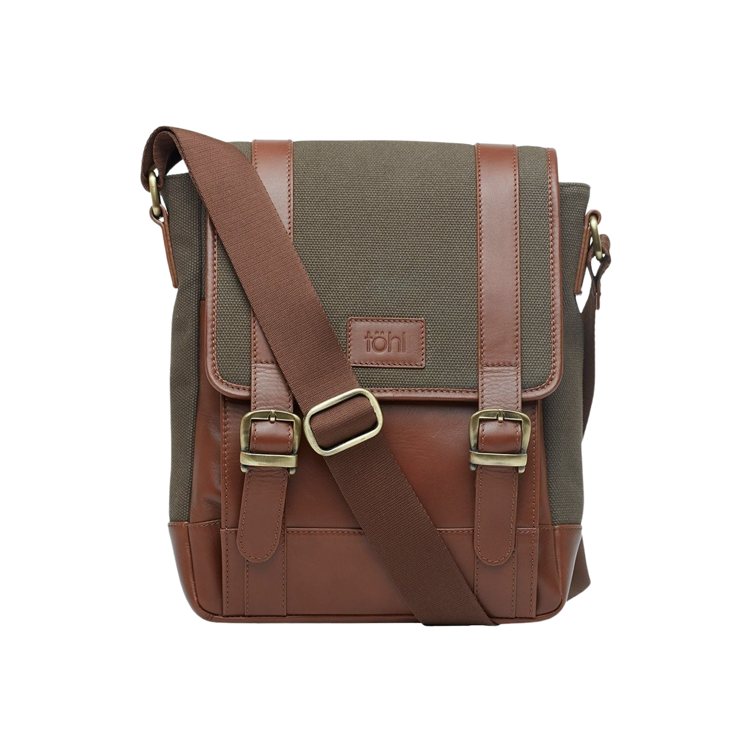 PATRO MEN'S CROSSBODY & MESSENGER BAG - OLIVE