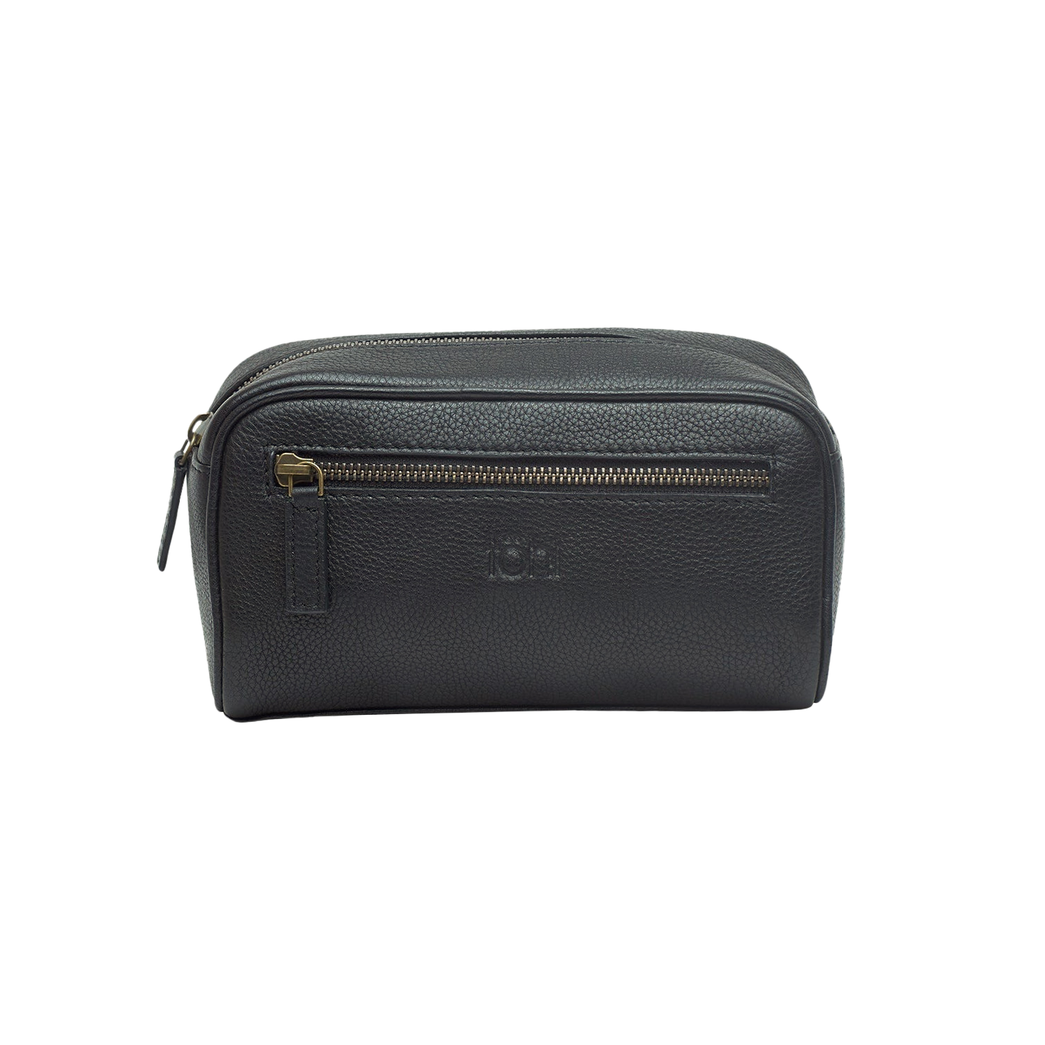 BOREL MEN'S TOILET KIT - CHARCOAL BLACK