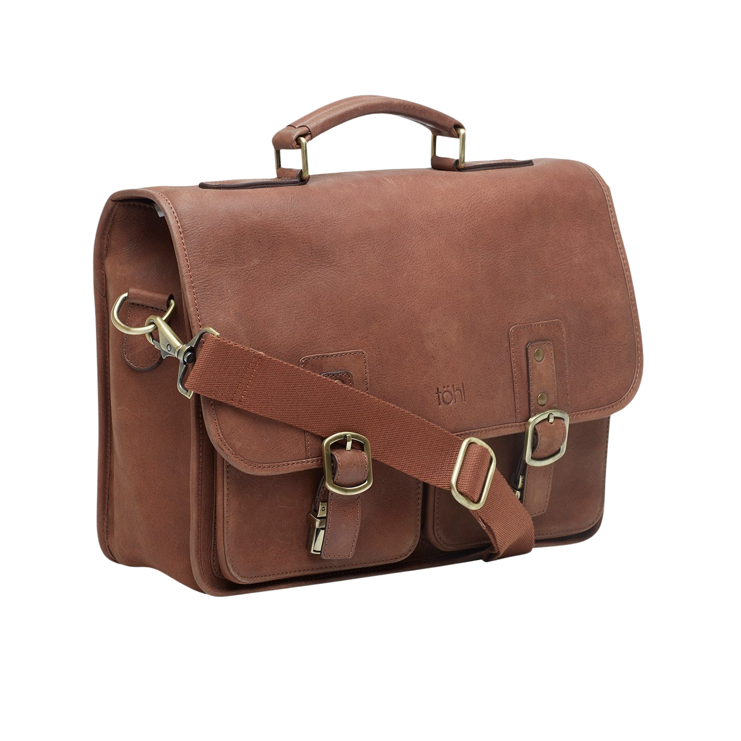 CATANIA MEN'S VALISE & SATCHEL - TAN