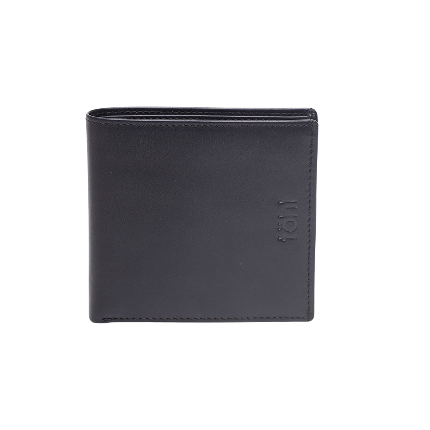 BRERA MEN'S WALLET - CHARCOAL BLACK