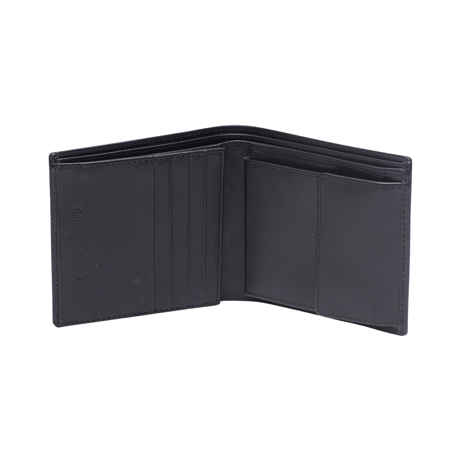 BRERA MEN'S WALLET - CHARCOAL BLACK