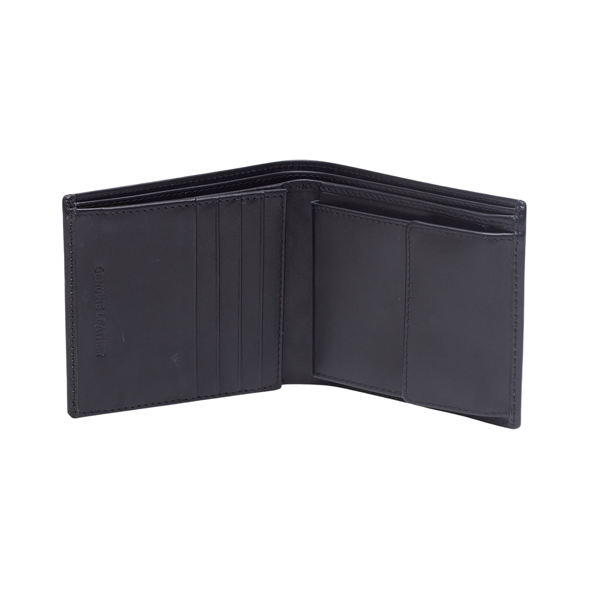 BRERA MEN'S WALLET - CHARCOAL BLACK