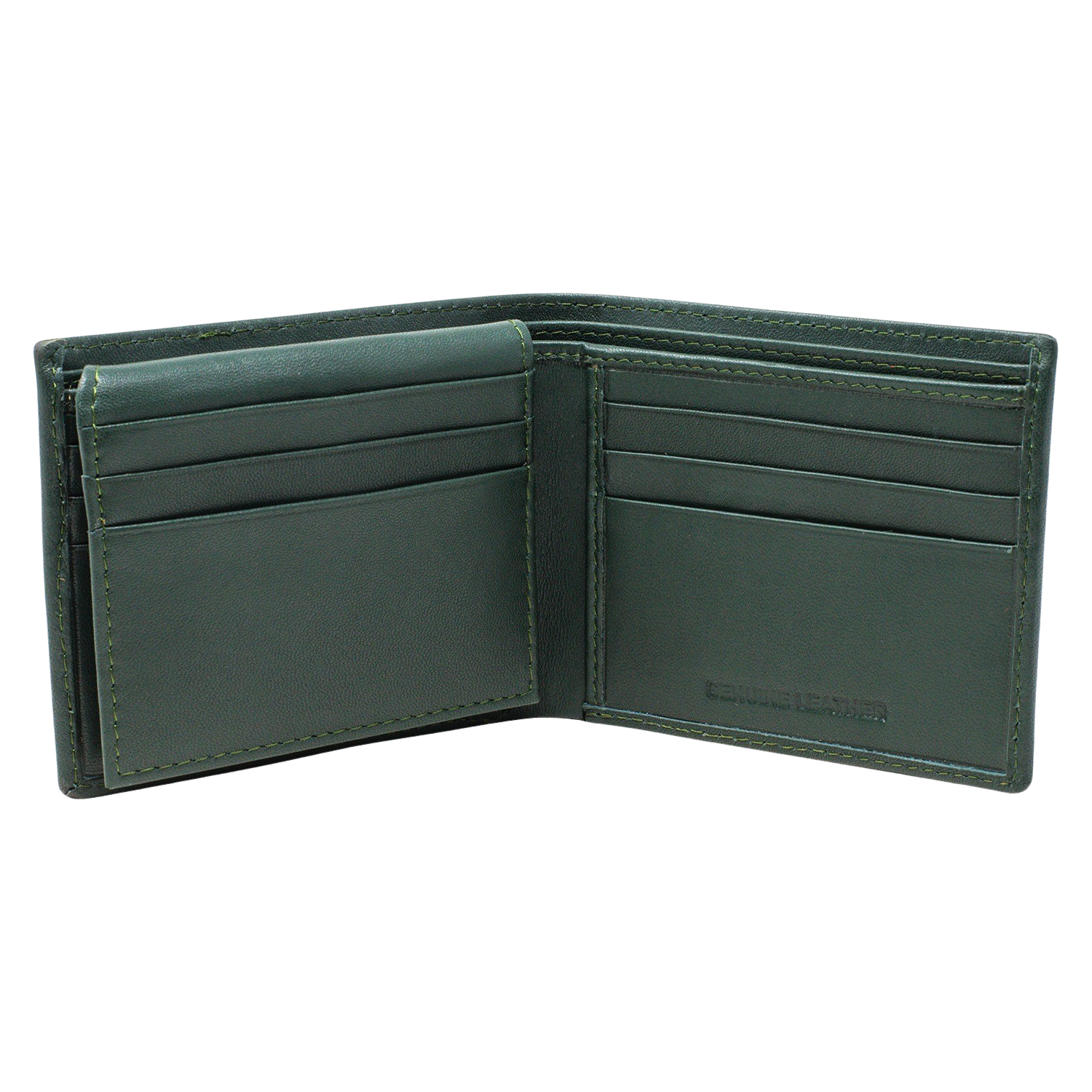 REINE MEN'S WALLET - FOREST GREEN