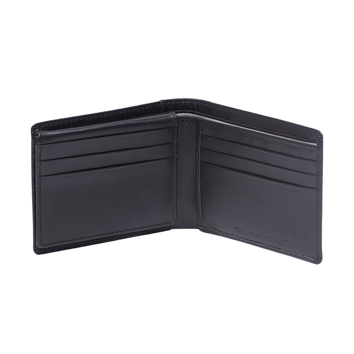 ZONA MEN'S WALLET - CHARCOAL BLACK