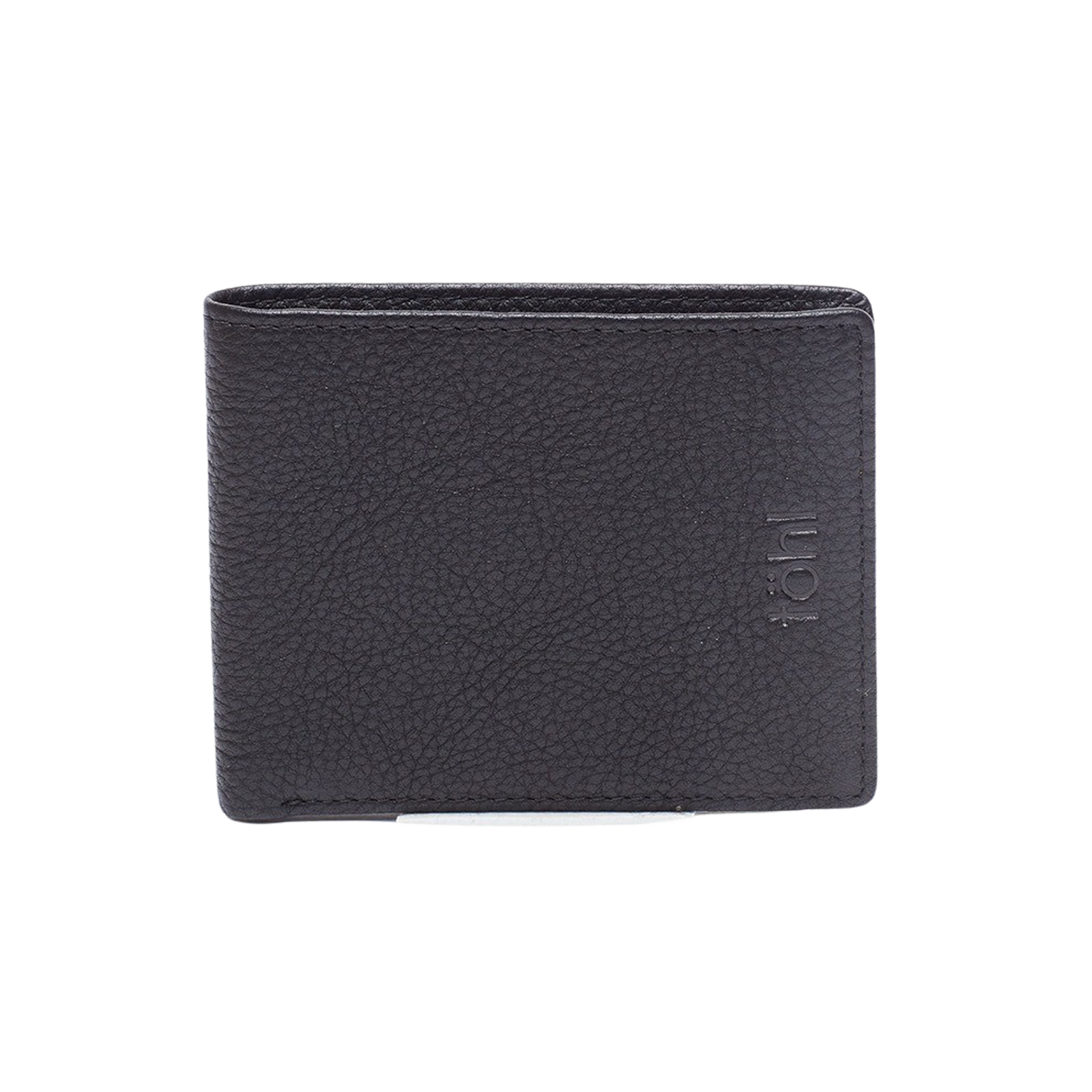 BARONA MEN'S WALLET - CHARCOAL BLACK