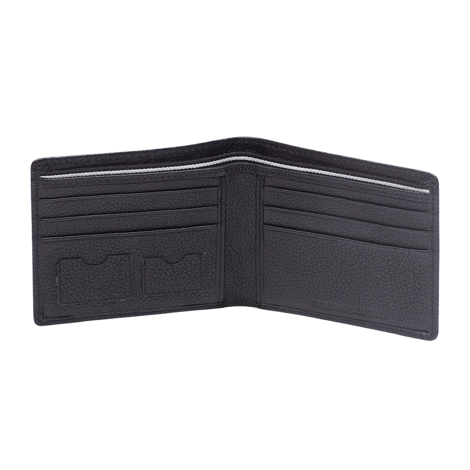 BARONA MEN'S WALLET - CHARCOAL BLACK