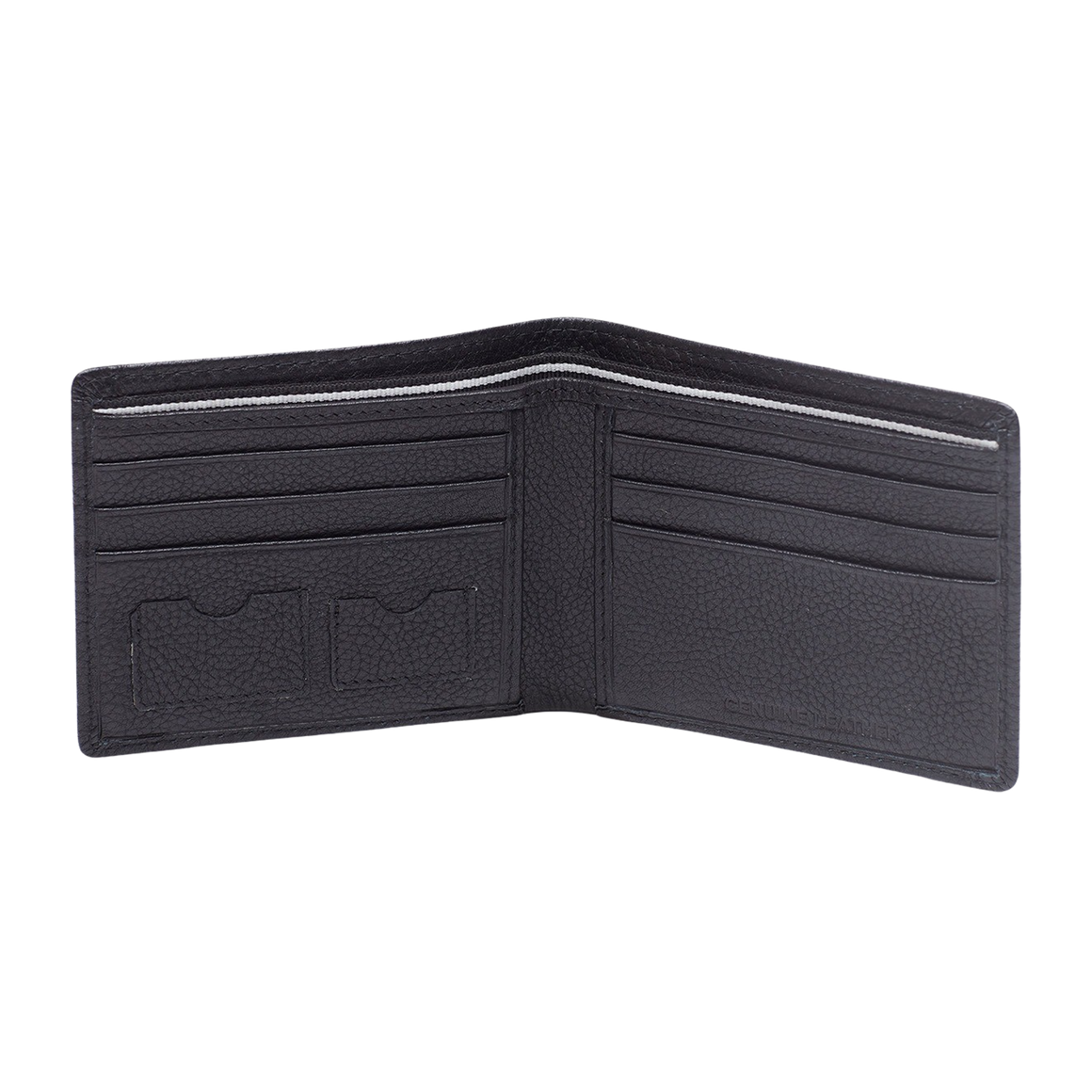 BARONA MEN'S WALLET - CHARCOAL BLACK