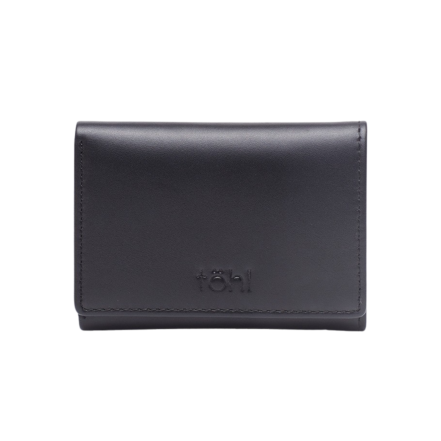 SETTALA MEN'S WALLET - CHARCOAL BLACK