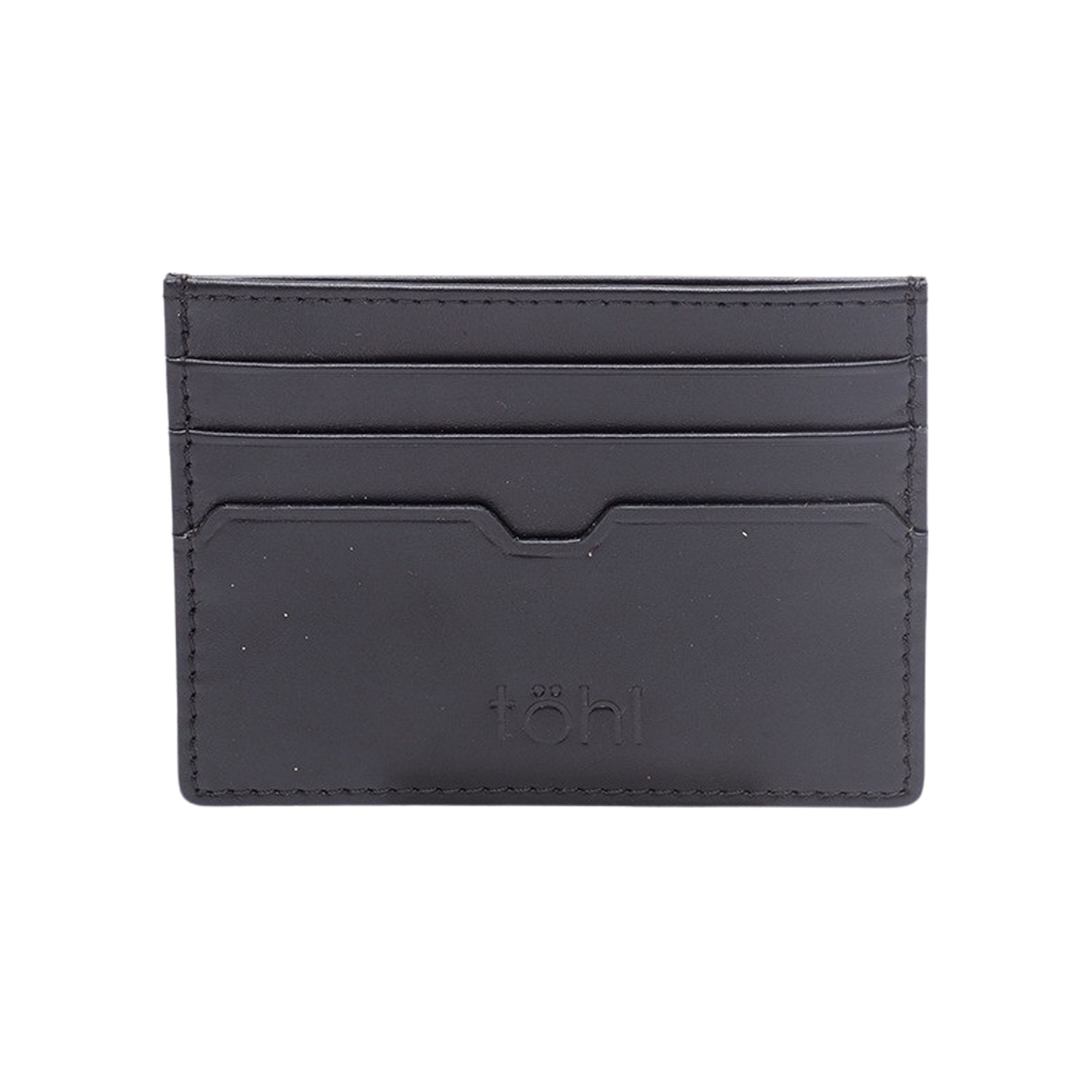 ZELO MEN'S CARD HOLDER - CHARCOAL BLACK