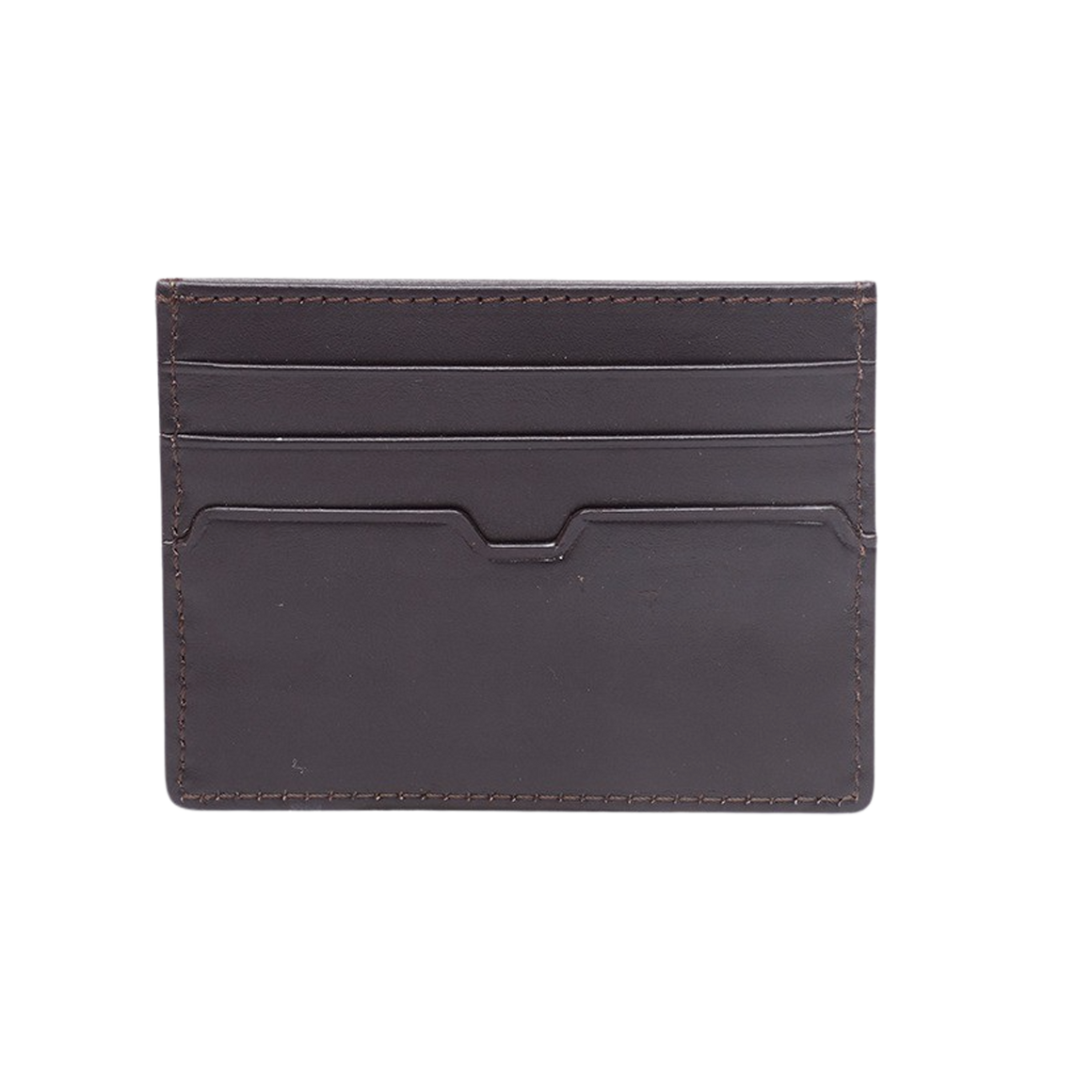 ZELO MEN'S CARD HOLDER - DARK BROWN