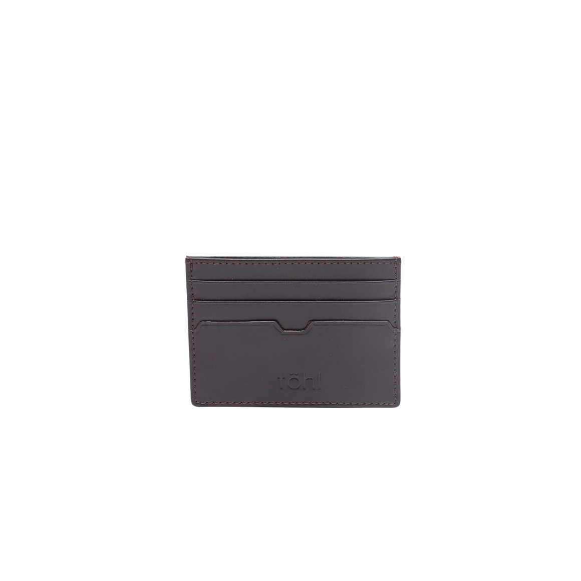 ZELO MEN'S CARD HOLDER - DARK BROWN