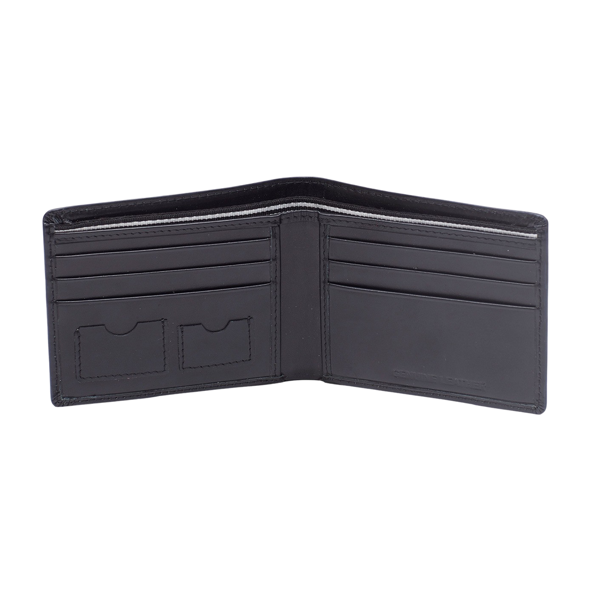 AMATA MEN'S WALLET - CHARCOAL BLACK