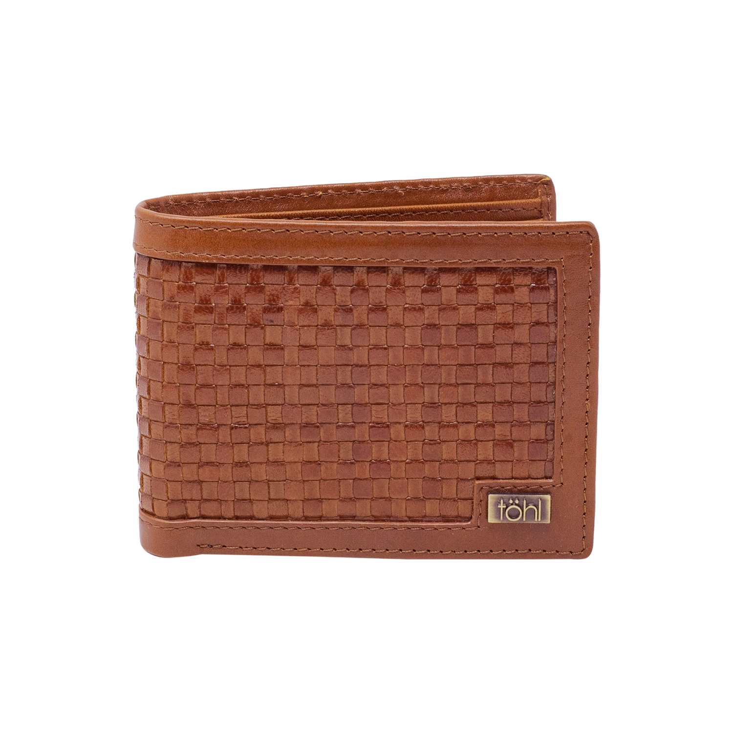 BRIDGE MEN'S PASSCASE WALLET - VINTAGE TAN