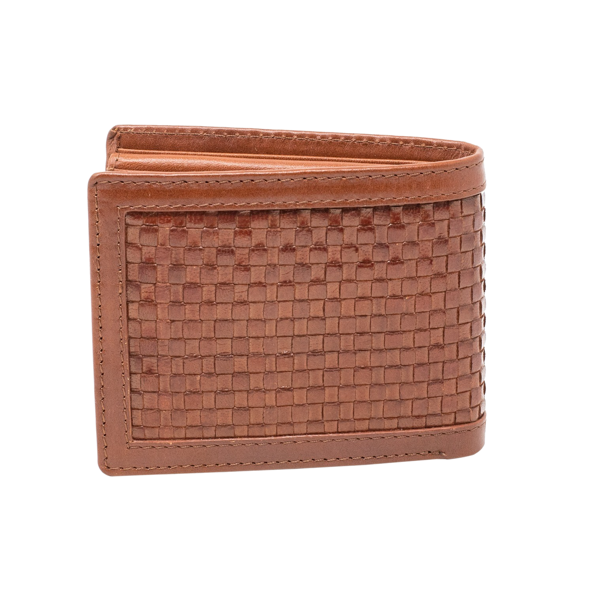 BRIDGE MEN'S WALLET - VINTAGE TAN