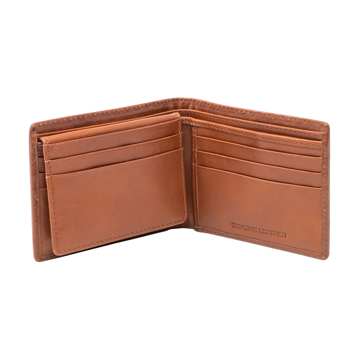 BRIDGE MEN'S WALLET - VINTAGE TAN