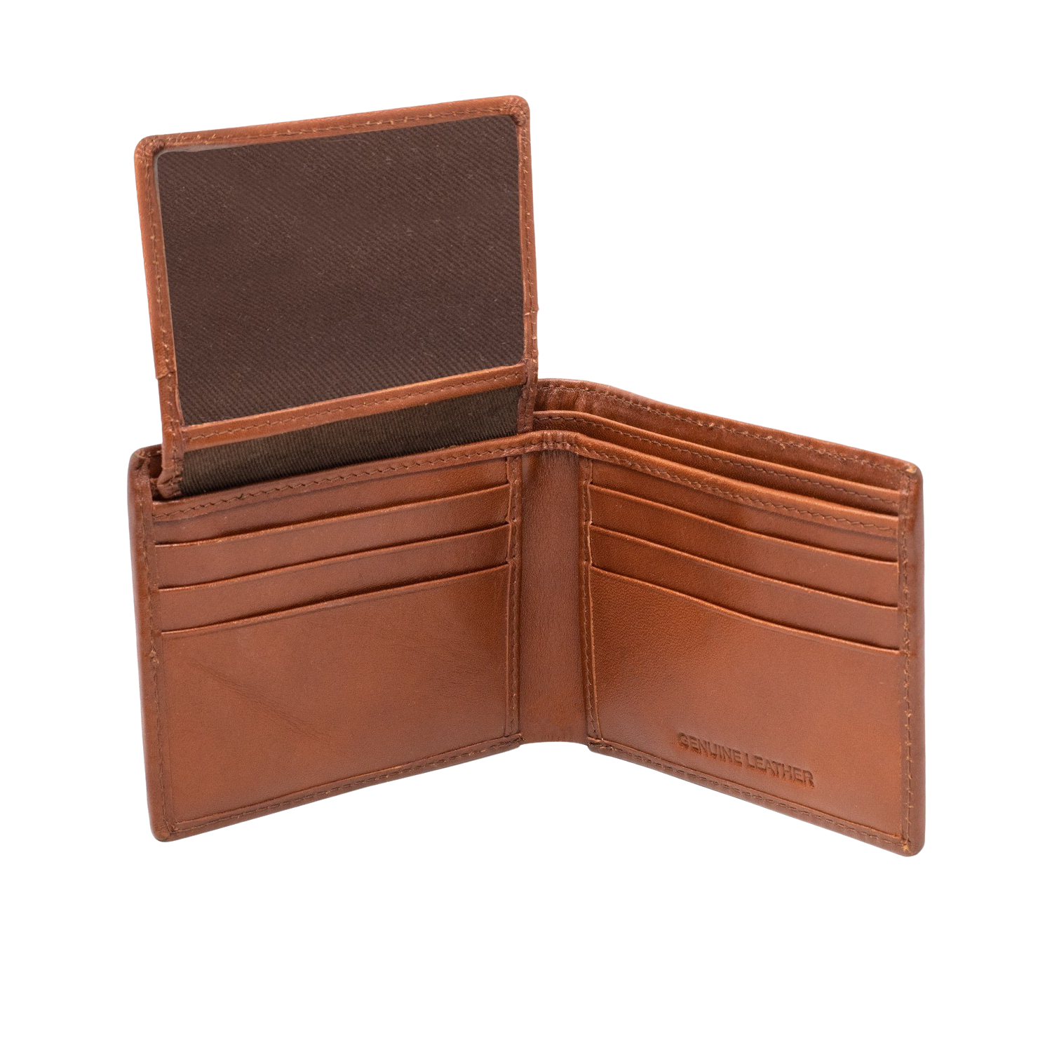 BRIDGE MEN'S WALLET - VINTAGE TAN