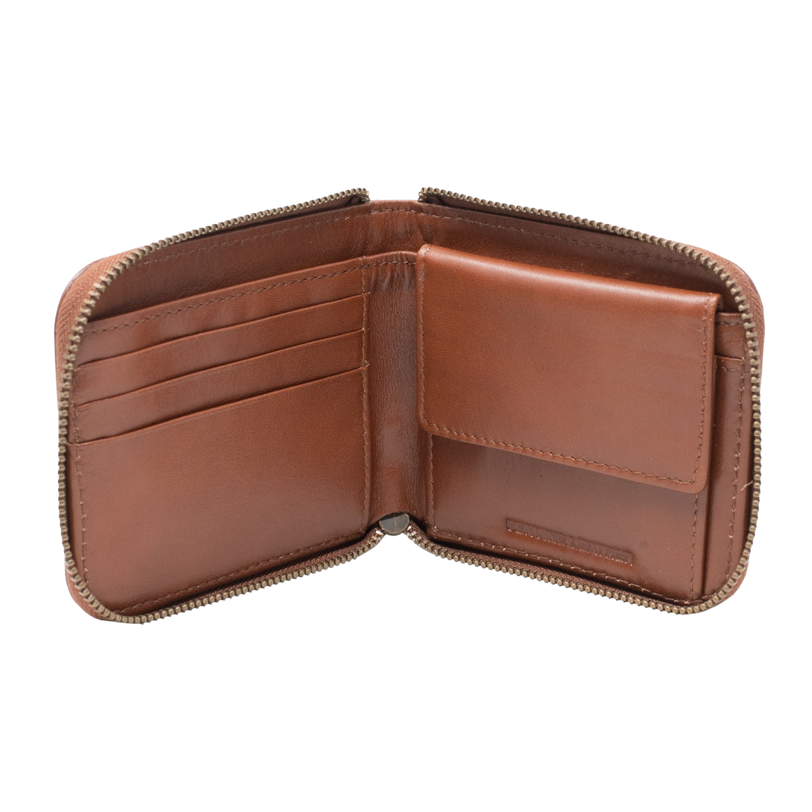 PARMA MEN'S WALLET - DARK TAN