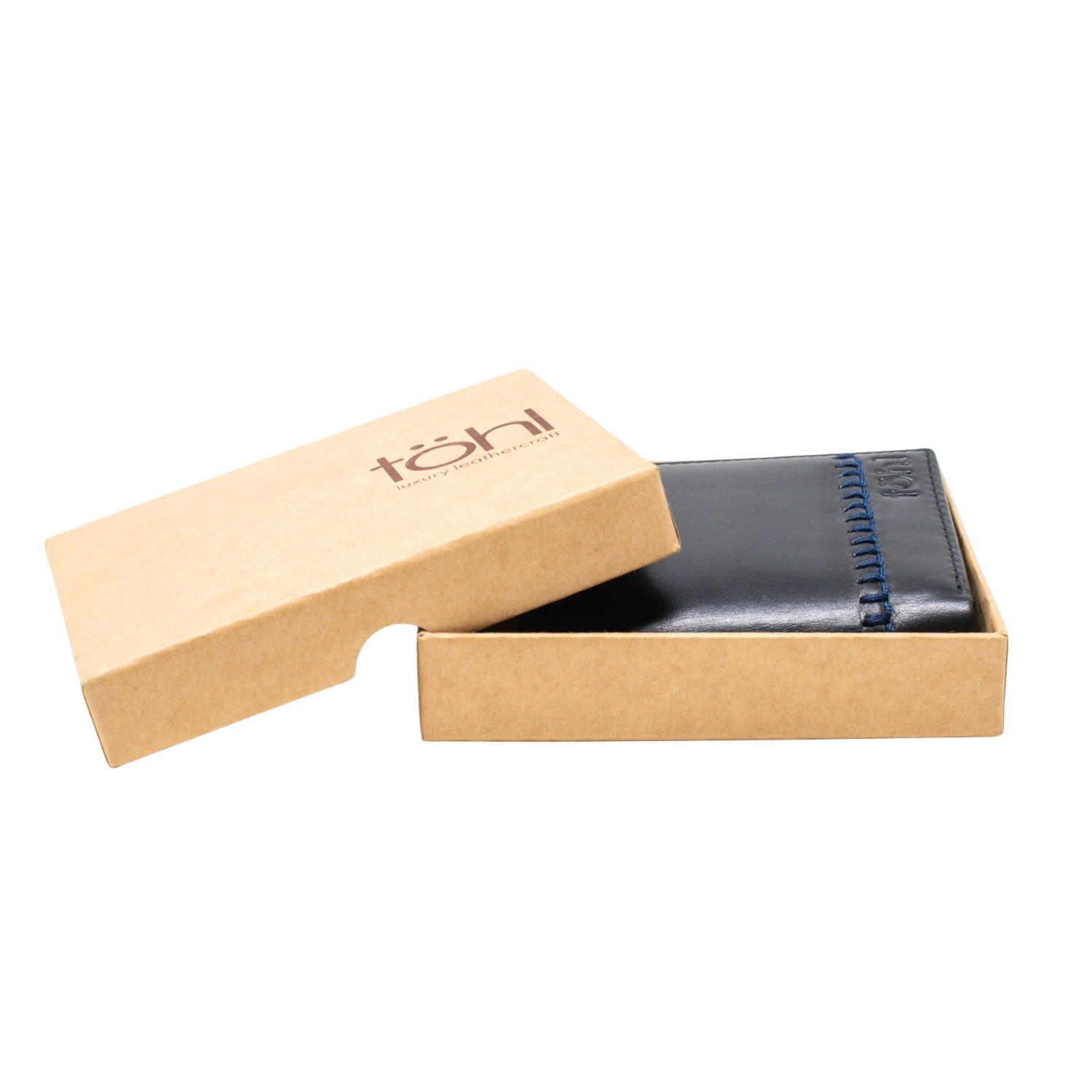 AIDEN NAVY MEN'S WALLET - CHARCOAL BLACK