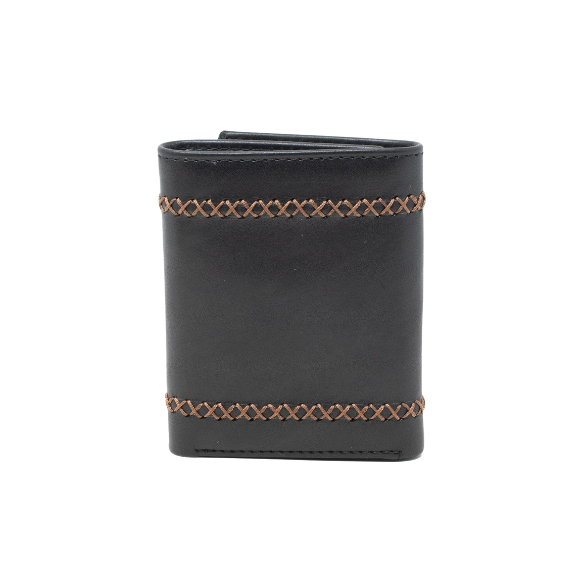 EZRA TAN MEN'S WALLET - CHARCOAL BLACK