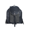 NAYARA WOMEN'S FLAP FRONT BACKPACK - CHARCOAL BLACK