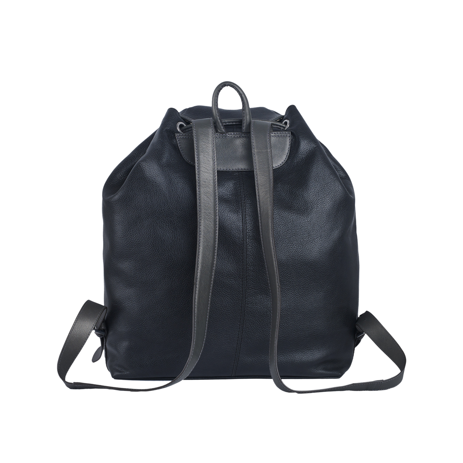 NAYARA WOMEN'S FLAP FRONT BACKPACK - CHARCOAL BLACK