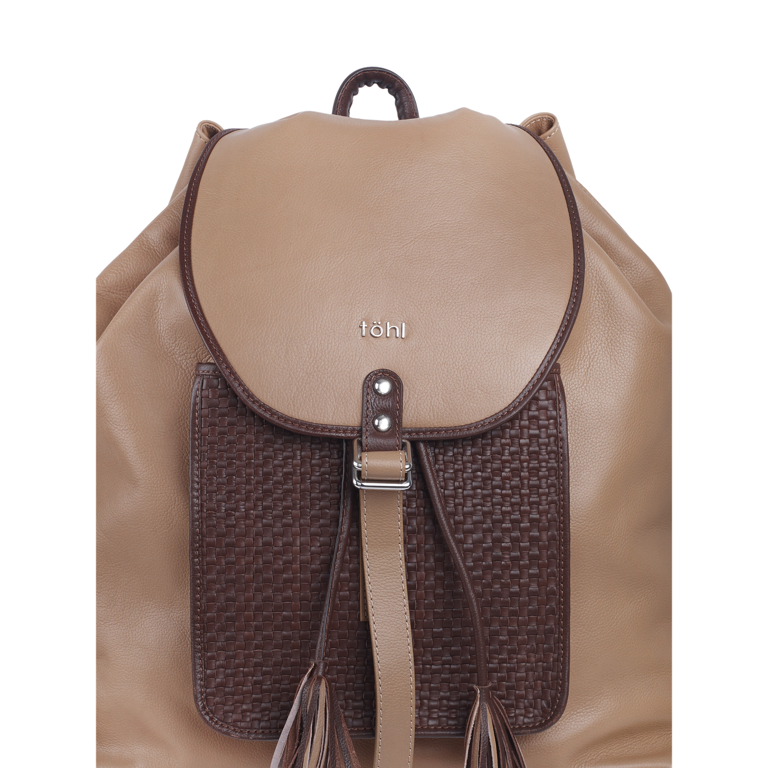 NAYARA WOMEN'S FLAP FRONT BACKPACK - NUDE