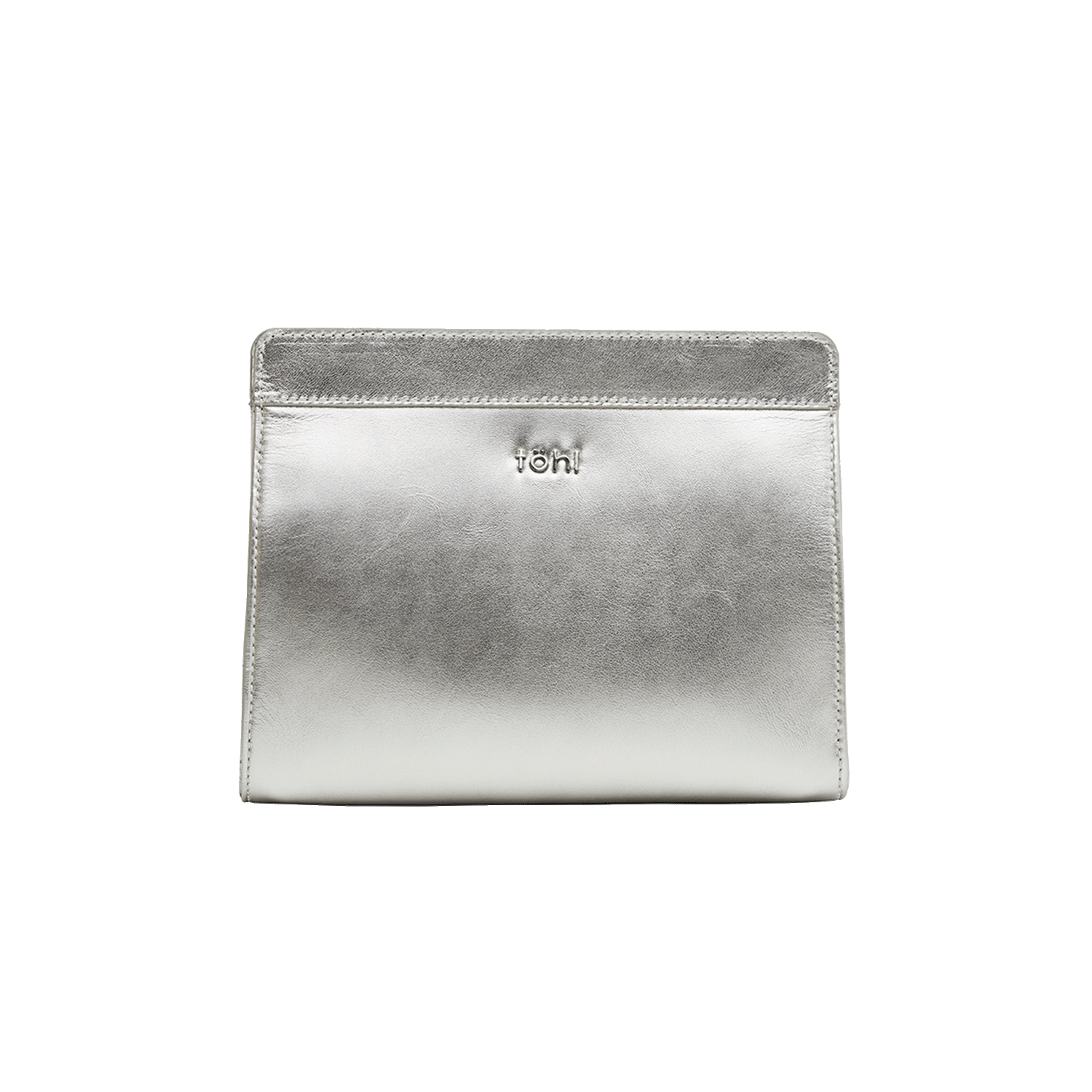CHARLTON WOMEN'S GRIP CLUTCH - SILVER