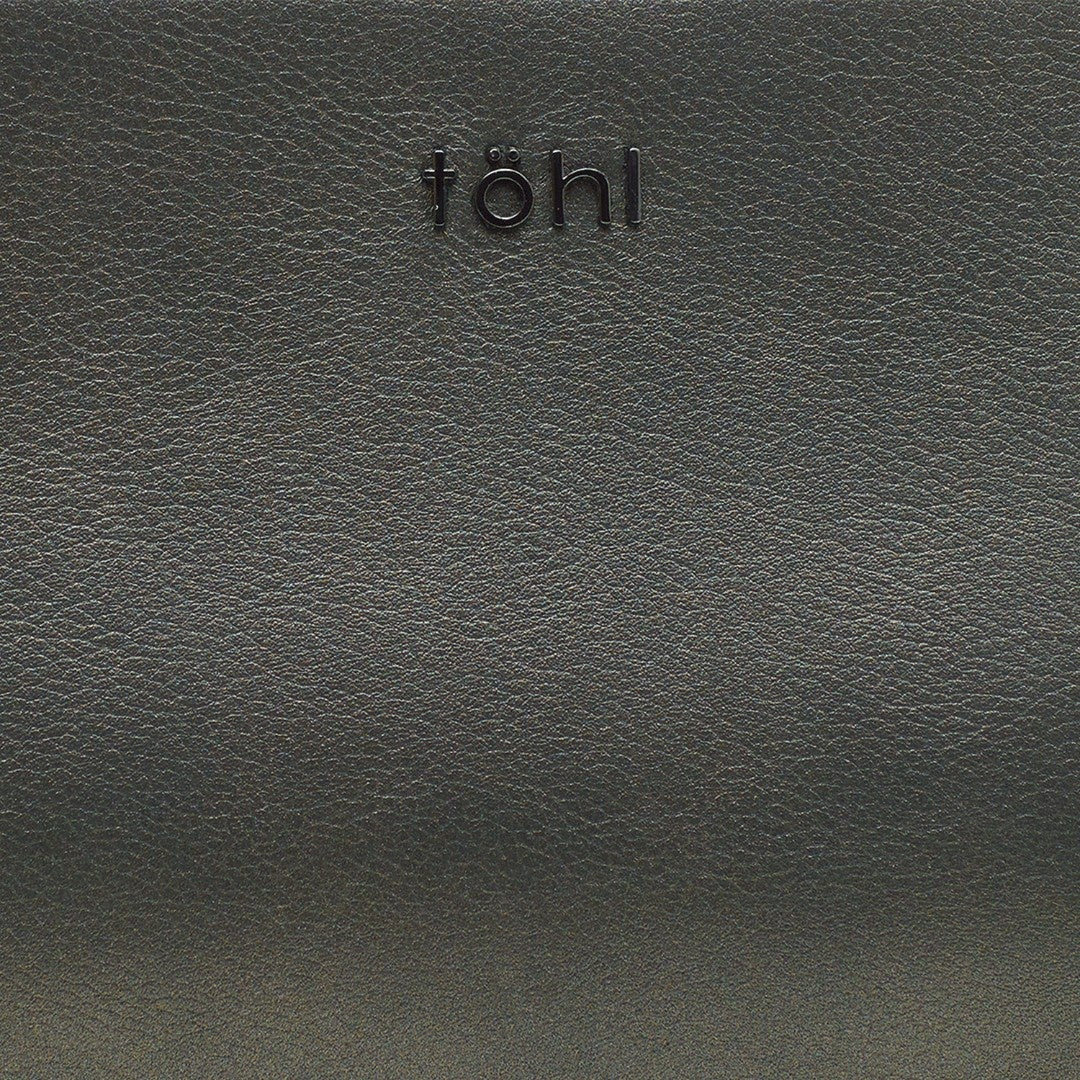 DEMI WOMEN'S CLUTCH - METALLIC SMOKE