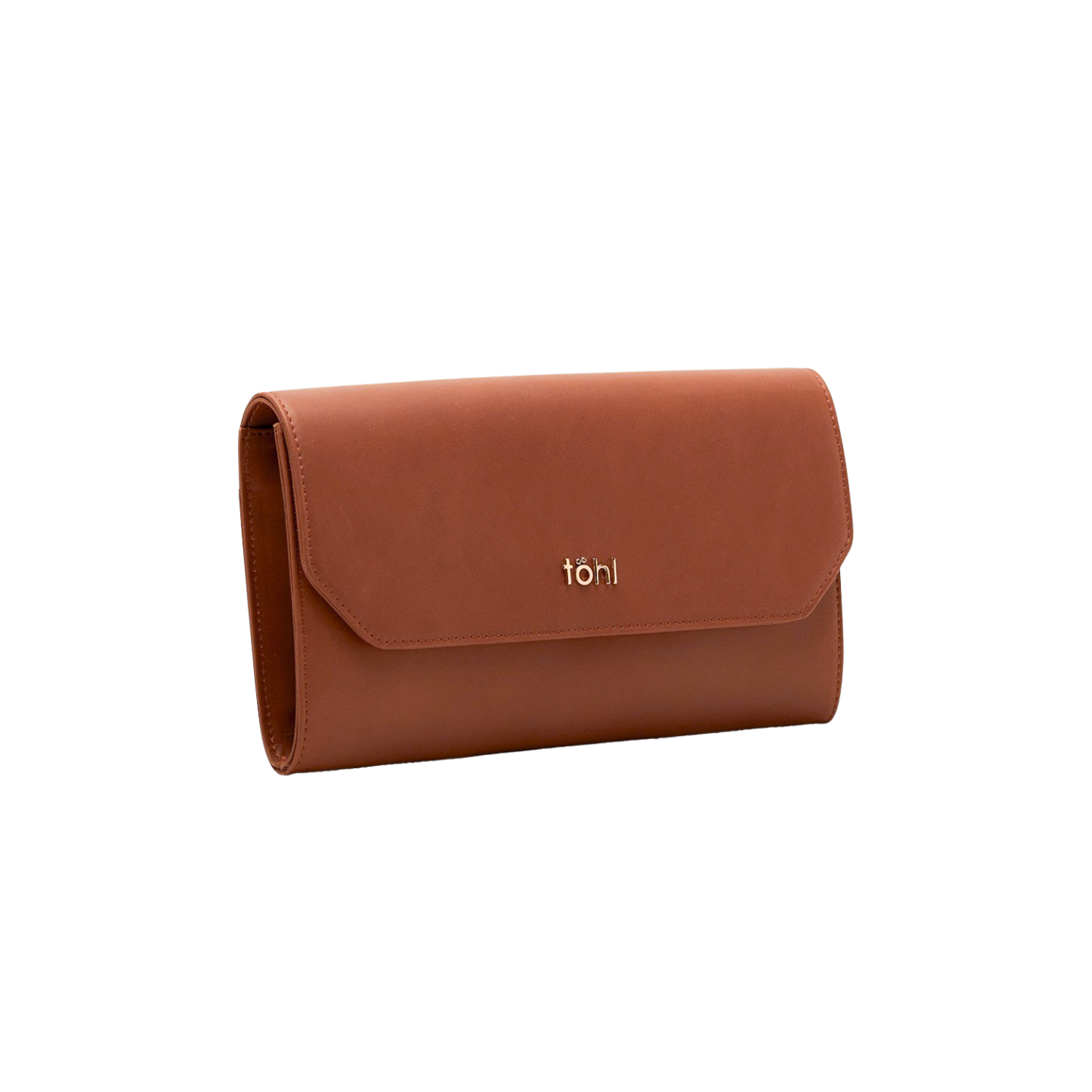RISCA WOMEN'S WALLET AND CLUTCH - VINTAGE TAN